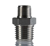 2510-18-14 SMC Female Pneumatic Quick Connect Coupling, BSPT R 1/4 Male, BSPT R 1/8 Male Threaded