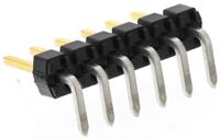 90121-0766 Molex C-Grid III Series Right Angle Through Hole Pin Header, 6 Contact(s), 2.54 mm Pitch, 1 Row, Unshrouded