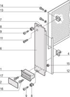 20848-666 nVent SCHROFF Aluminium Rack Panel