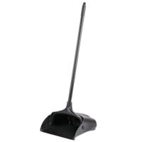fg253100bla Rubbermaid Commercial Products Black Dust Pan for All Industries
