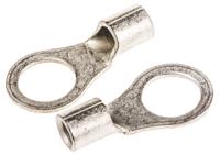160056 TE Connectivity, SOLISTRAND Uninsulated Crimp Ring Terminal, M10 Stud Size, 6.6mm² to 10.5mm² Wire Size