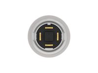 av12f10ea24q04 TE Connectivity AV 12 Series Illuminated Push Button Switch, Momentary, Screw Mount, 12mm Cutout, SPST, Red/Green LED,