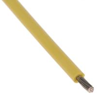 51005 Lapp ÖLFLEX HEAT Series Yellow 1.5 mm² Hook Up Wire, 15 AWG, 19/0.25 mm, 100m, Silicone Insulation,
