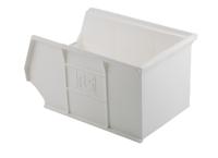 315-1145 RS PRO PP Storage Bin, 240mm x 150mm x 130mm, White
