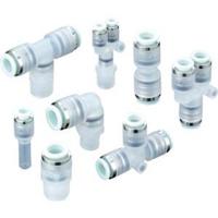 kph06-02 SMC KP Series Straight Threaded Adaptor, R 1/4 Male to Push In 6 mm, Threaded-to-Tube Connection Style