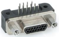 gmr7580-9s-1bpn Glenair GMR7580 9 Way Through Hole D-sub Connector Socket, 1.91mm Pitch