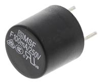 00346004 Schurter PC Board Non Resettable Fuse, Radial 100mA, 250V ac
