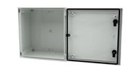 192-7115 RS PRO Fibreglass Reinforced Polyester Wall Box, IP66, 400 mm x 400 mm x 200mm