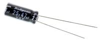 25yxf47m5x11 Rubycon 47μF Aluminium Electrolytic Capacitor 25V dc, Radial, Through Hole - 25YXF47M5X11