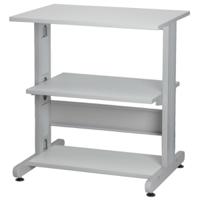 144-5958 RS PRO 3 Shelf Printer Stand, 80kg Max. Load
