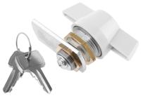 b90-03-405e Euro-Locks a Lowe & Fletcher group Company Camlock, 13.2mm Panel-to-Tongue, 22.3 x 19.2mm Cutout, Key Unlock