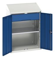 1692647011 Bott 2 Door, 1 Drawer Sheet Steel Floor Standing Cupboard, 800 x 550 x 1130mm