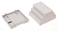 186-2296 RS PRO Modular Enclosure Enclosure Type, 87.5 x 90.0 x 65.1mm, ABS DIN Rail Enclosure