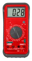 296-671 RS PRO Digital, LCD Digital Multimeter, 10A ac Max, 10A dc Max, 700V ac Max