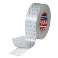 04943-00008-04 Tesa  Translucent Double Sided Cloth Tape, 0.100mm Thick, 8,1 N/cm, Non-Woven Backing, 50mm x 50m