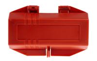 plug-lockout-220550v-w-danger-labels Brady Red 4-Lock Polypropylene Electrical Plug Lockouts, 9.14mm Shackle