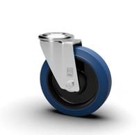 631-189 RS PRO Swivel Castor Wheel, 130kg Capacity, 125mm Wheel