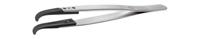 2absvrsa1 ideal-tek 130 mm, Stainless Steel, Curved, ESD Tweezers