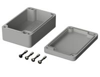 03208000 Bopla Euromas Series Light Grey ABS Enclosure, IP66, Light Grey Lid, 98 x 64 x 36mm
