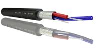 214-9603 RS PRO 2 Core, 0.25 mm² CSA Screened, 3.5mm od, 100m, Black