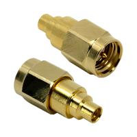 adaptmmcxfsmam Siretta Straight 50Ω RF Adapter MMCX Socket to SMA Plug 0 → 6GHz