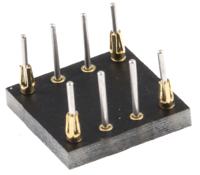 w9594rc Winslow Straight Through Hole Mount 0.5 mm, 2.54 mm Pitch IC Socket Adapter, 8 Pin Female SOP to 8 Pin Male DIP