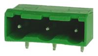 874-5414 RS PRO, 7.62mm Pitch, 3 Way, Right Angle, Pluggable Terminal Block, Header, Through Hole, Solder Termination