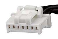 15133-0703 Molex 7 Way Female Pico-Clasp to 7 Way Female Pico-Clasp Wire to Board Cable, 300mm