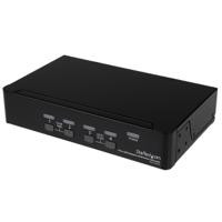sv431dpua StarTech.com 4 Port USB DisplayPort KVM Switch, 3.5 mm Stereo 2560 x 1600 Maximum Resolution