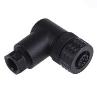 933726100-elwika-4012-k-pg7 Hirschmann Circular Connector, 4 Contacts, Cable, M12 Connector, Socket, Female, IP67, E Series