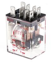 450-0318 RS PRO Plug In Power Relay, 12V dc Coil, 10A Switching Current, DPDT