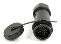 304-584 RS PRO Industrial Circular Connector, 15 Contacts, In-Line, SY21 Connector, Socket, Male, IP67, SY2111C Series