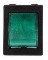 c1353alnaf Arcolectric (Bulgin) Ltd Illuminated DPST, On-Off Rocker Switch Panel Mount