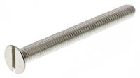 482-9338 RS PRO Slot M4 Countersunk Brass Machine Screws DIN 963 x 40.0mm
