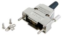 165x17319x CONEC 165X1 Series Zinc Die Cast Horizontal D Sub Backshell, 15 Way
