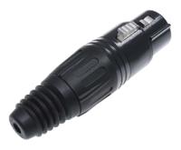 208-5189 RS PRO Cable Mount XLR Connector, Female, 75 V, 5 Way, Silver Plating