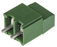 282841-2 TE Connectivity Buchanan Series PCB Terminal Block, 2-Contact, 5.08mm Pitch, Through Hole Mount, 1-Row, Screw