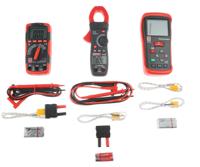 144-6601 RS PRO RS14 Digital Multimeter, RS380 Clampmeter, RS42 Digital Thermometer Multimeter Kit