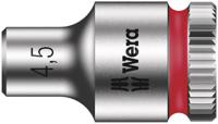 05003502001 Wera 1/4 in Drive 4.5mm Standard Socket, 6 point, 23 mm Overall Length