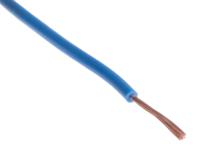 285-7684 Staubli Blue 0.1 mm² Equipment Wire, 27 AWG, 26/0.07 mm, 100m, PVC Insulation
