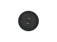 2489542-2 TE Connectivity, 2489542, Screw Mount Black LED Pilot Light, 19.6mm Cutout, IP20, IP65, Dome, 240V ac
