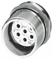 1619865 Phoenix Contact Circular Connector, 12 Contacts, Bulkhead Mount, M23 Connector, Socket, Female, IP67, CA Series