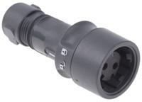pxp601002sst0507 Bulgin Circular Connector, 2 Contacts, Cable, Standard Connector, Socket, Female, IP66, IP68, IP69K, Buccaneer 6000