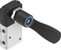 vhef-hst-m32-m-g18 Festo Lever 3/2 Pneumatic Manual Control Valve VHEF Series, G 1/8, 1/8in, 4165853