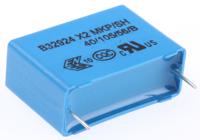 b32924c3155m000 EPCOS B32924C Polypropylene Film Capacitor, 305V ac, ±20%, 1.5μF, Through Hole