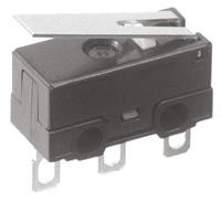 ah16629 Panasonic Hinge Lever Micro Switch, Solder Terminal, 2 A @ 30 V dc, SP-CO