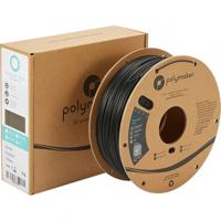 pa02037 Polymaker 1.75mm Black PLA 3D Printer Filament, 3kg