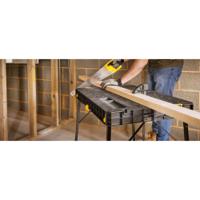 stst83492-1 Stanley Portable Polypropylene Workbench, 320kg Max Load, 739mm x 61cm x 85cm