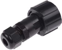 1954640-1 TE Connectivity Straight, Cable Mount, Plug- Single Port Type B 2.0 USB Connector