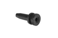 632-01040-hv2104-pvc-fr-bk HellermannTyton HV Black PVC 9.5mm Cable Grommet for Maximum of 3mm Cable Dia. 632-01040 HV2104-PVC-FR-BK